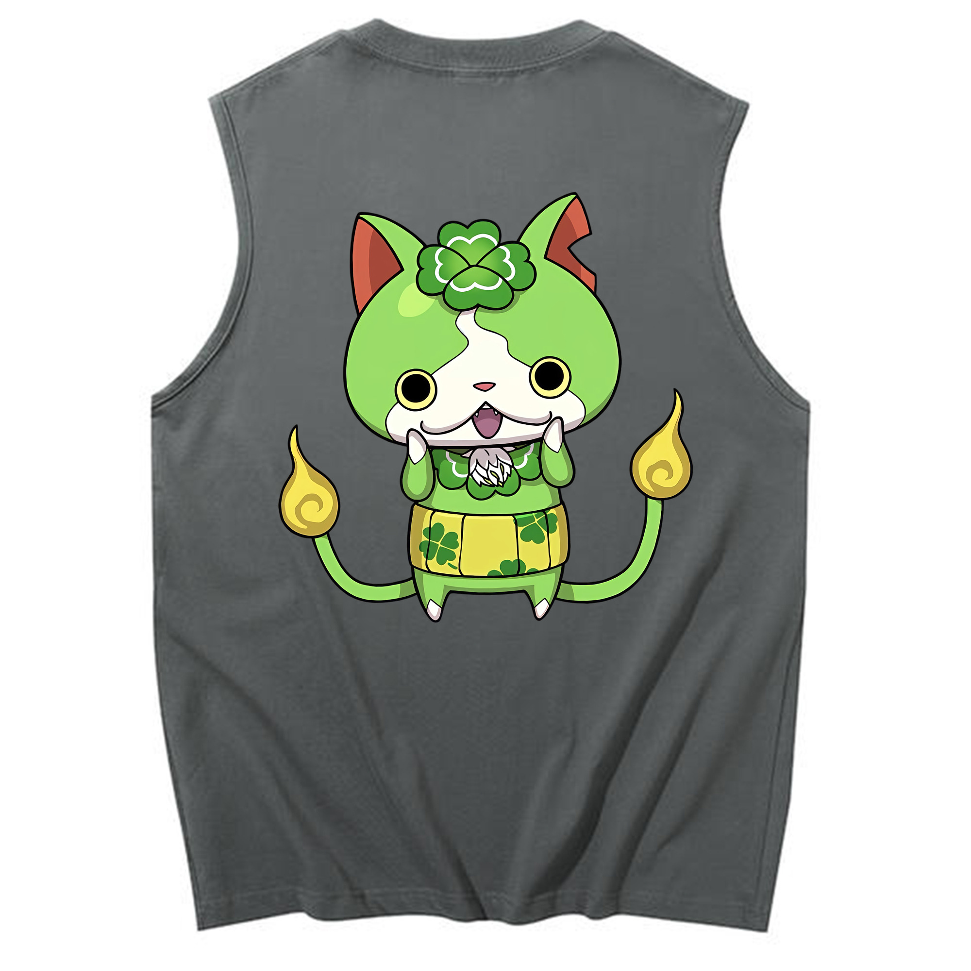 （画像用） 妖怪ウォッチ Yo-kai Watch コットン100％タンクトップ（背面プリント）